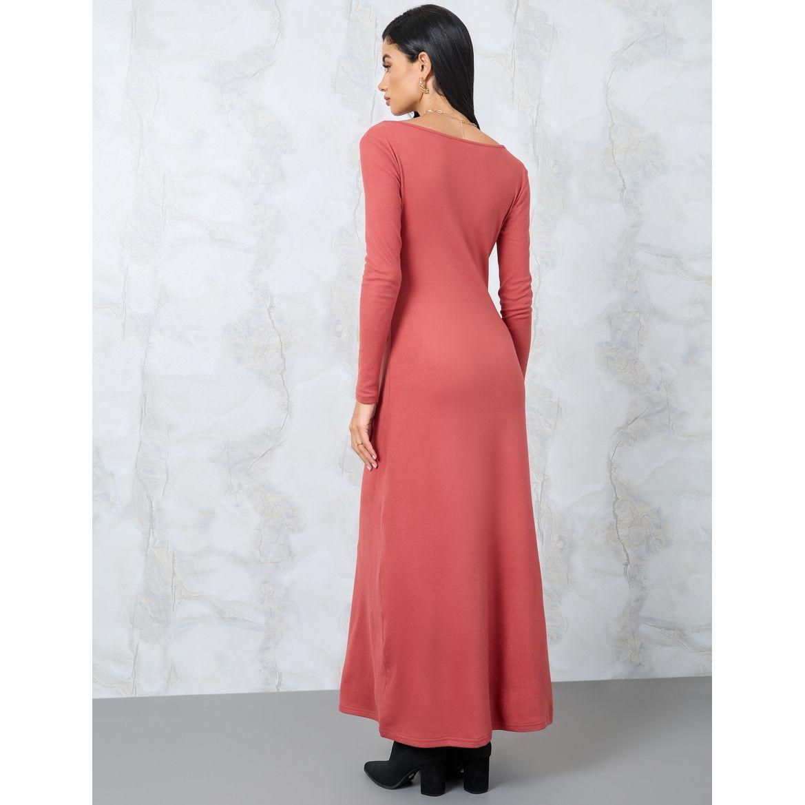 Styli Square Neck A-Line Maxi Dress-women-clothing-dresses-image-4