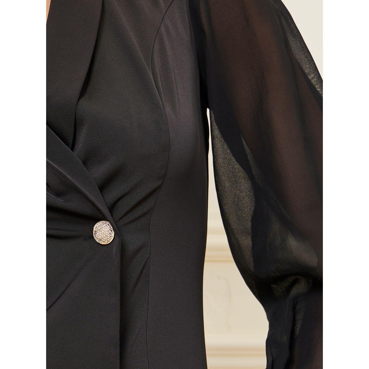 Styli Double Breasted Blazer Midi Dress-women-clothing-dresses-image-3