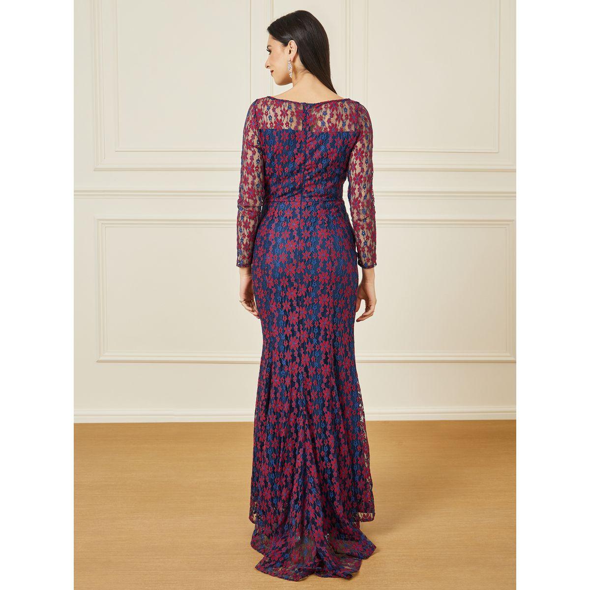 Styli Embroidered Floral Lace Insert Maxi Dress-women-clothing-dresses-image-4