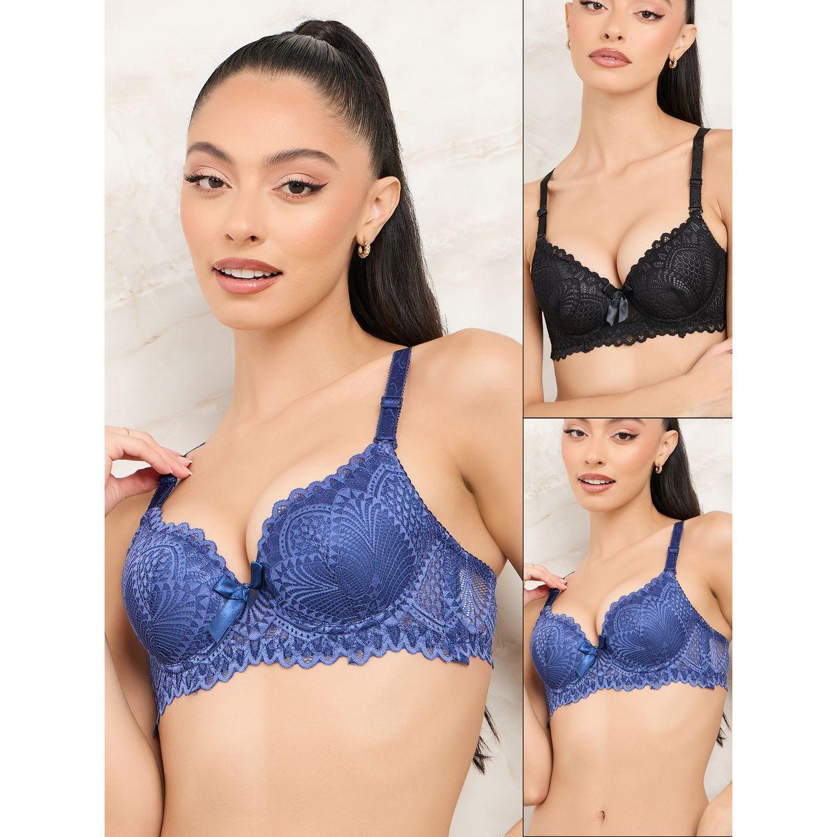 مجموعة من 2 صدرية مبطنة-women-clothing-lingerie-bras-image-1