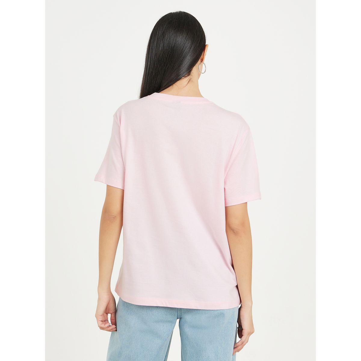 تيشيرت مطبع بطبعة كتابة-women-clothing-tshirts-image-4