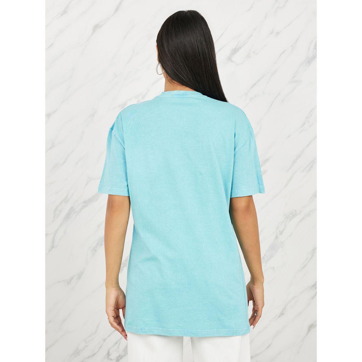 تيشيرت واسع مطبع بطبعة جرافيك-women-clothing-tshirts-image-5