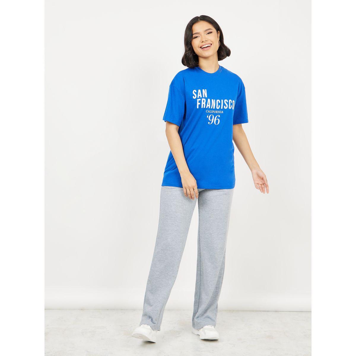 Styli Oversized San Francisco Print T-shirt-women-clothing-tshirts-image-2
