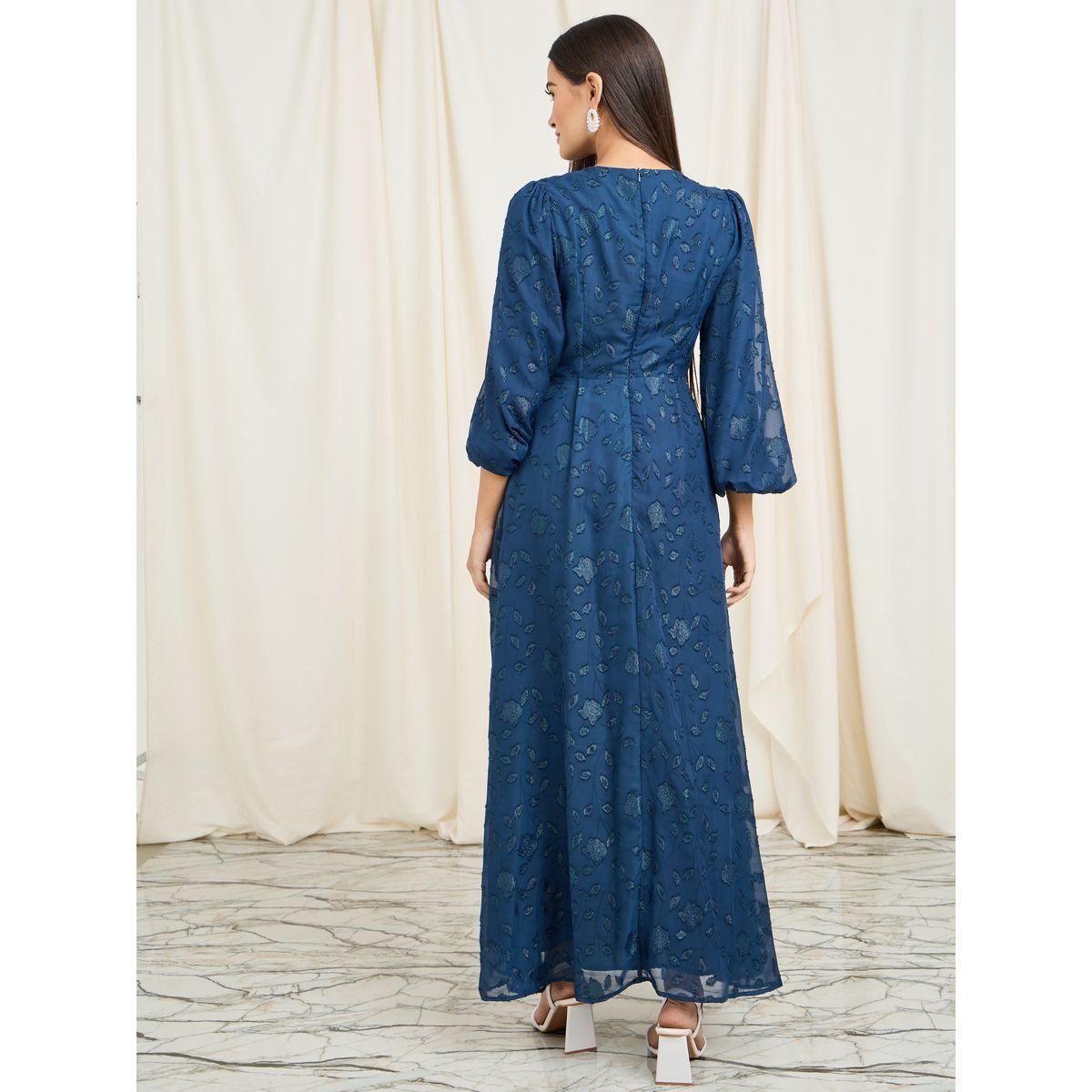 Styli Burnout Texture A-Line Shift Maxi Dress-women-clothing-dresses-image-4