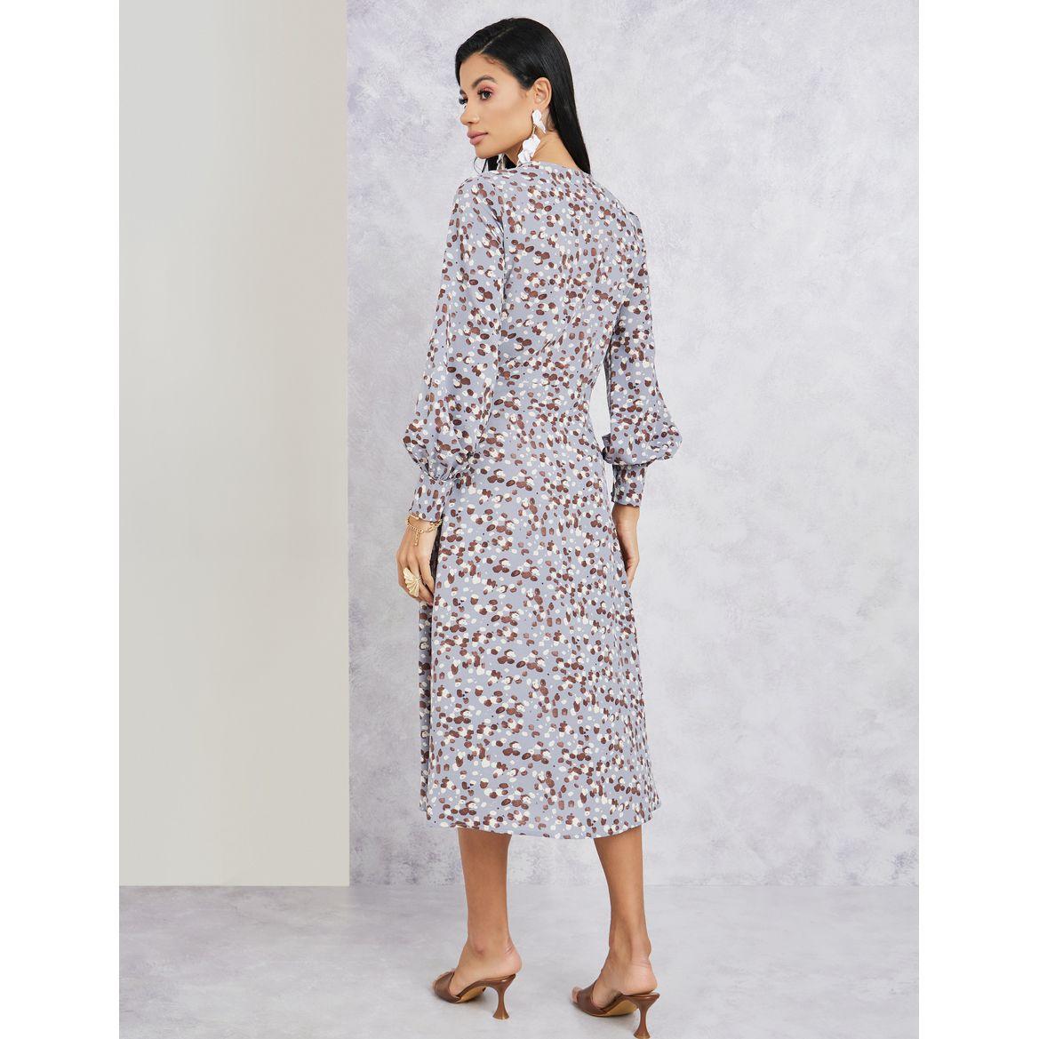 فستان ميدي مطبع بطبعة مجردة-women-clothing-dresses-image-4