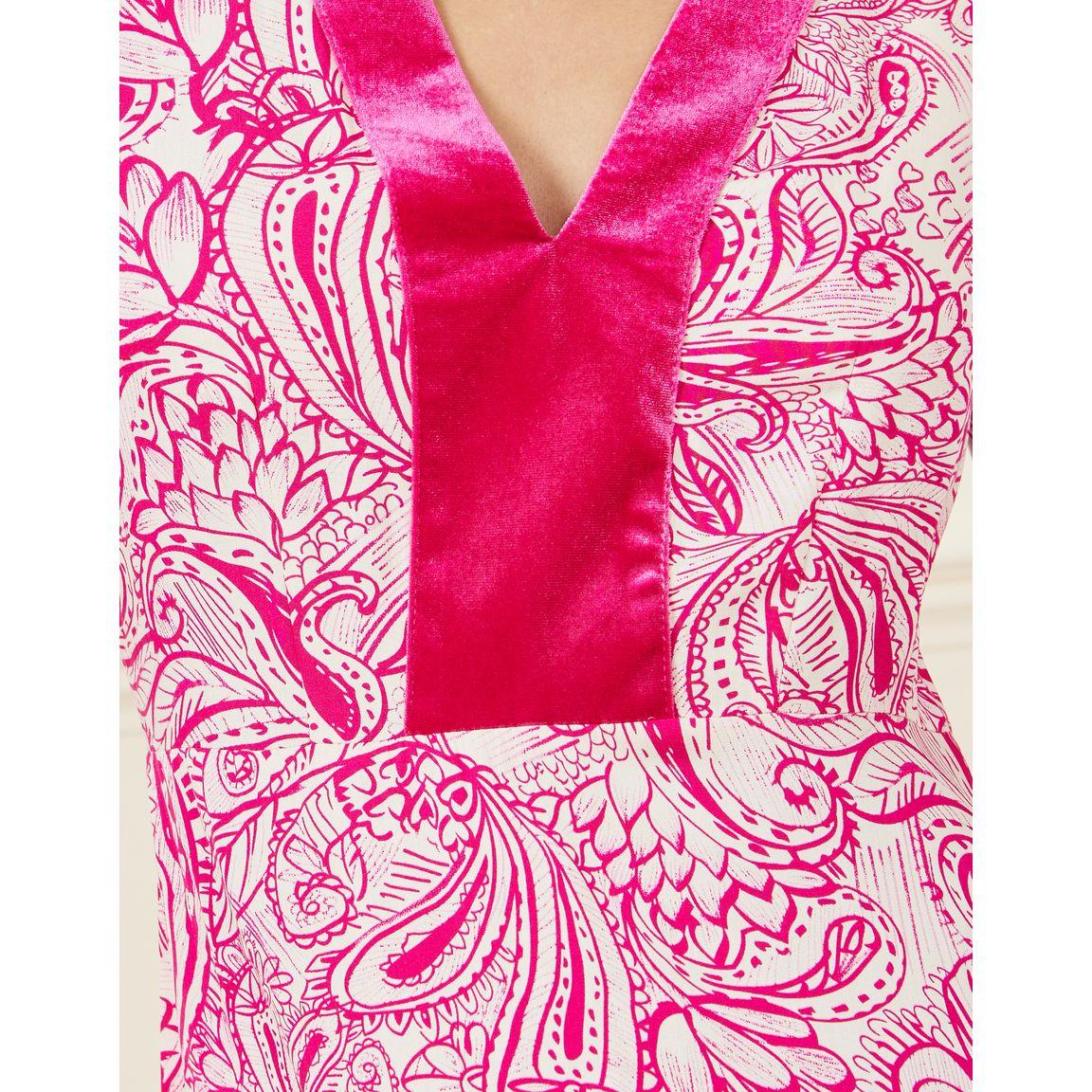 Styli Paisley Print V Neck A-Line Maxi Dress-women-clothing-dresses-image-3
