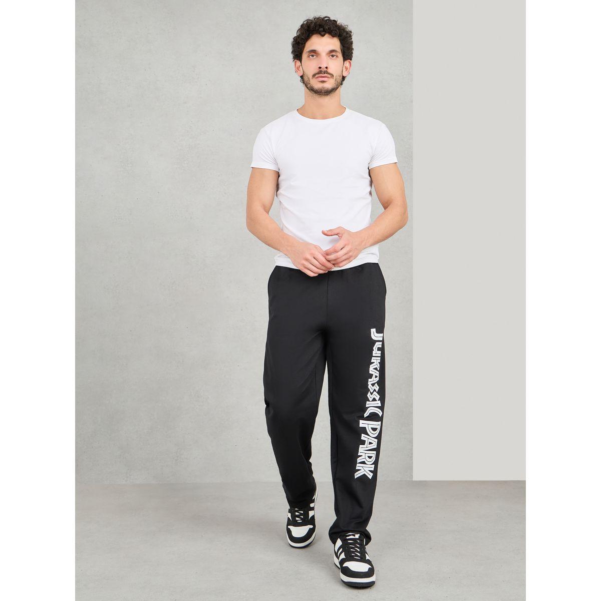 جوغر بقصة مريحة وطبعة جيوراسيك بارك-men-clothing-bottoms-joggers-image-2