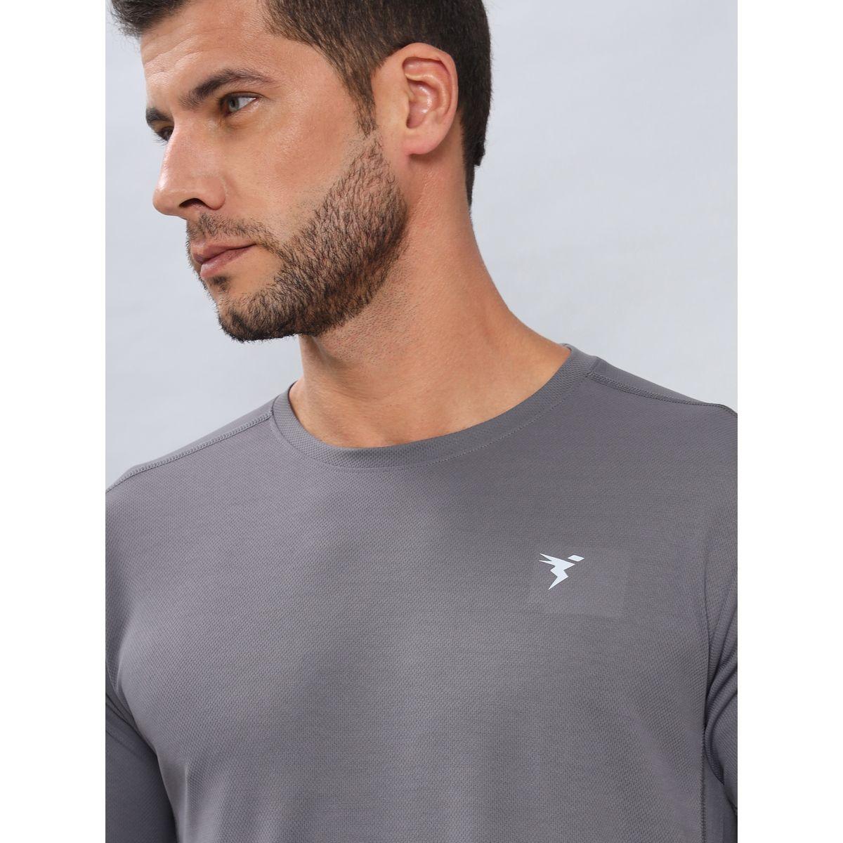 Technosport X Styli Solid Logo Detail Round Neck Active T-Shirt-men-clothing-sportswearandactivewear-tshirtsandpolos-image-5
