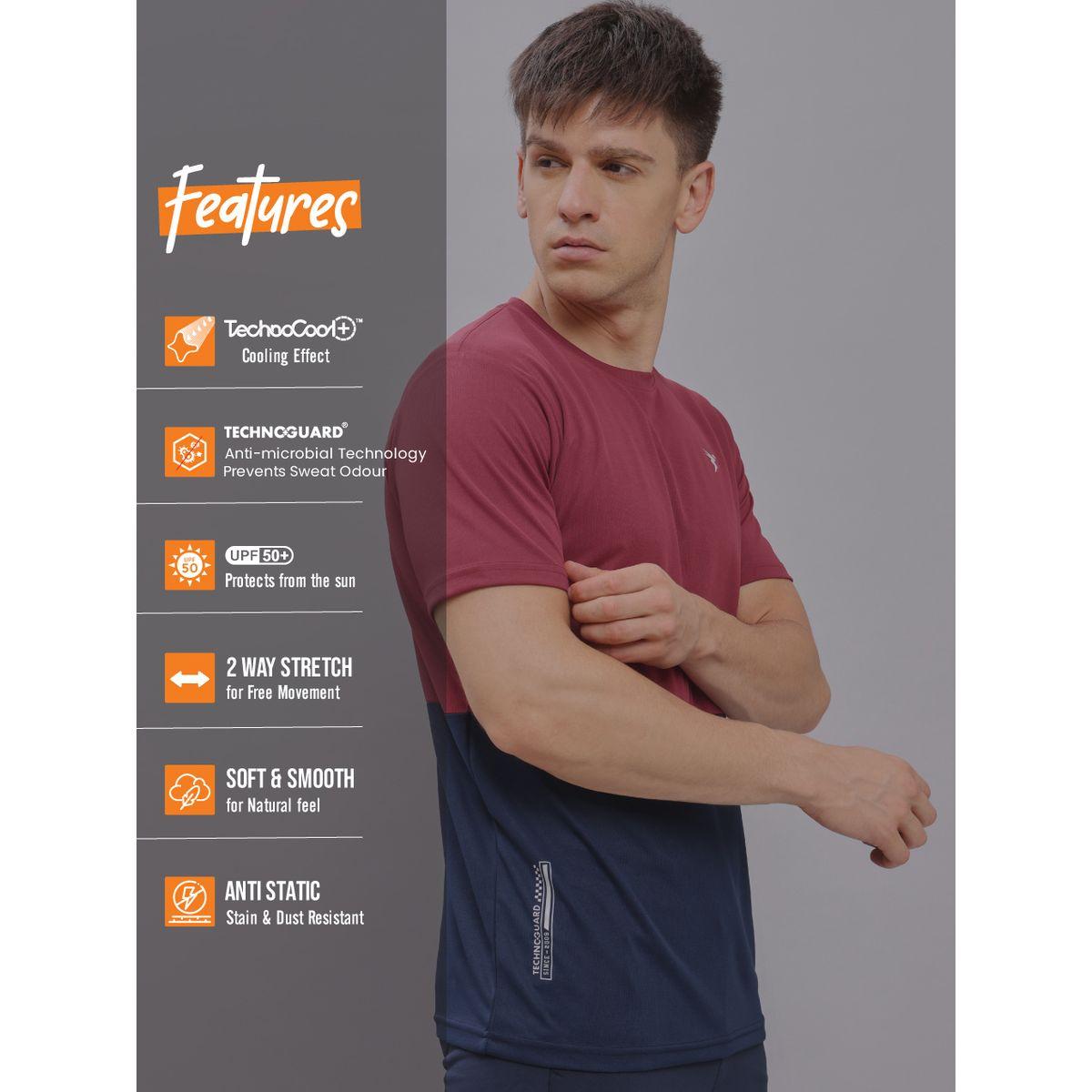 تيشيرت بنمط كتل الالوان تكنوسبورت × ستايلي-men-clothing-sportswearandactivewear-tshirtsandpolos-image-2