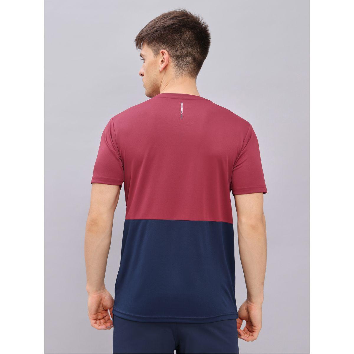 Technosport X Styli 2-Way Stretch Colorblock Active Running T-Shirt-men-clothing-sportswearandactivewear-tshirtsandpolos-image-3