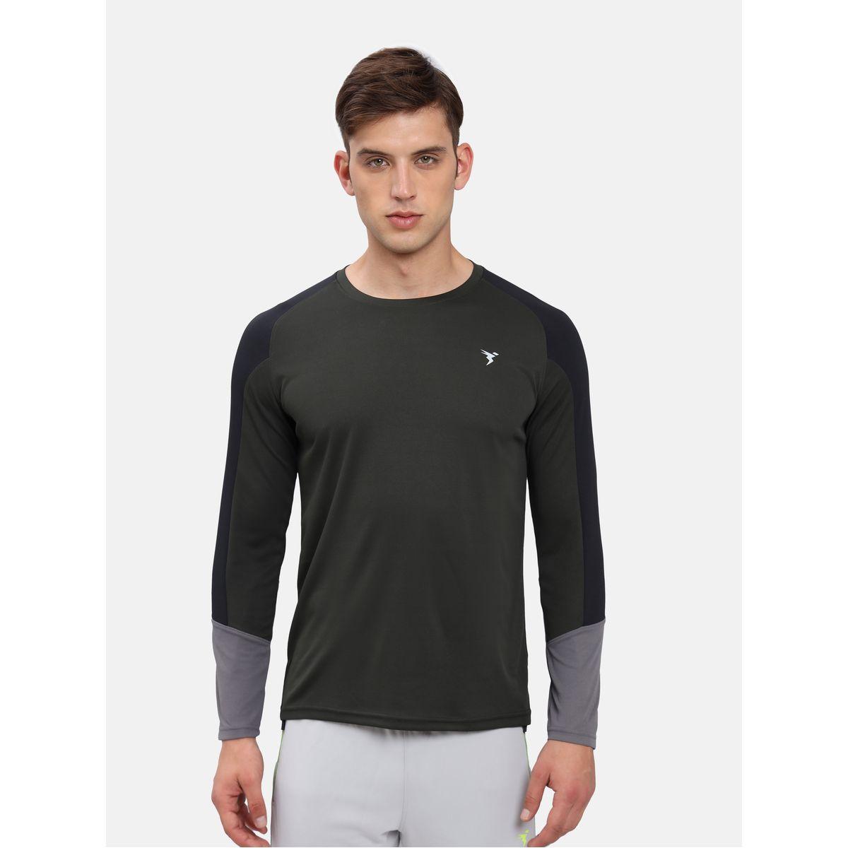 Technosport X Styli 2-Way Stretch Colorblock Full Sleeve Active T-Shirt-sports-men-clothing-tshirtsandpolos-image-1