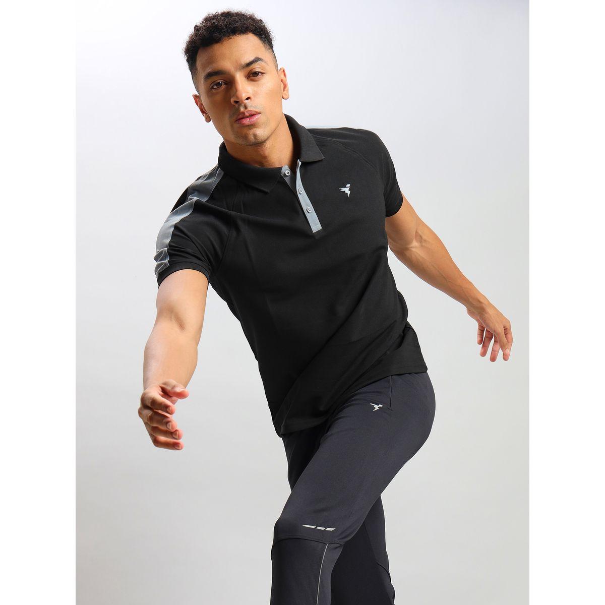 Technosport X Styli 2-Way Stretch Contrast Panel Slim Fit Active Polo-men-clothing-sportswearandactivewear-tshirtsandpolos-image-5