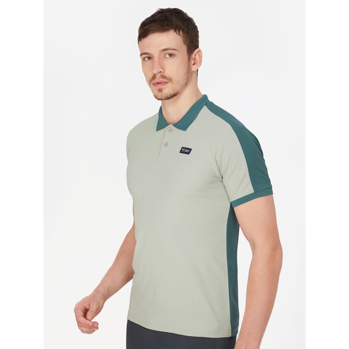 تيشيرت بولو بقصة سليم فت تكنوسبورت × ستايلي-men-clothing-sportswearandactivewear-tshirtsandpolos-image-3