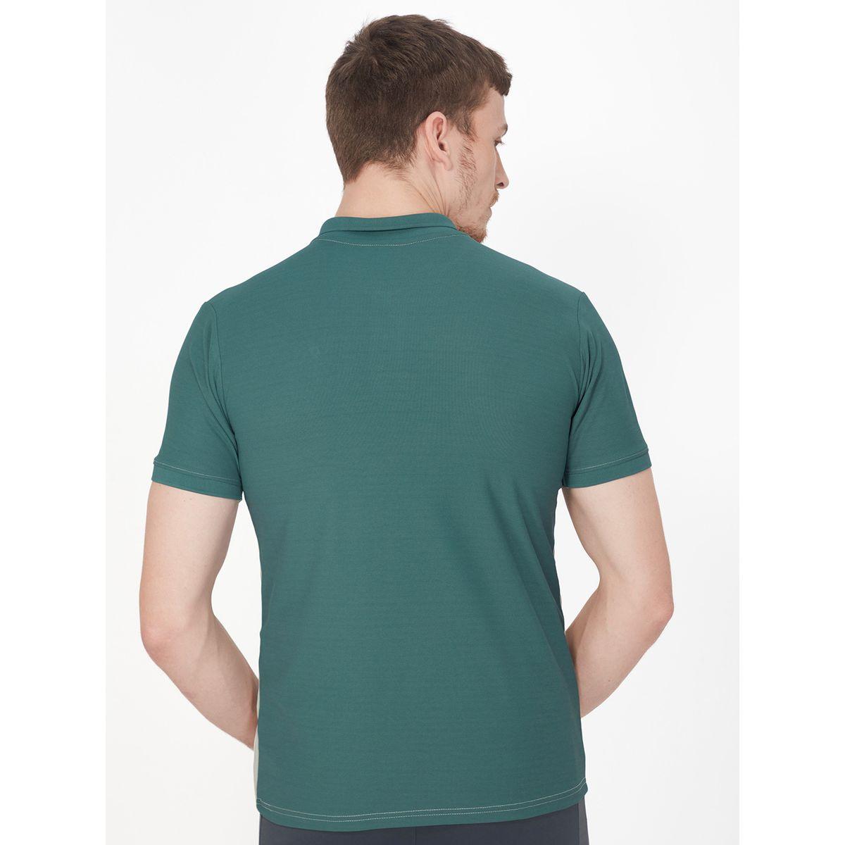 تيشيرت بولو بقصة سليم فت تكنوسبورت × ستايلي-men-clothing-sportswearandactivewear-tshirtsandpolos-image-4