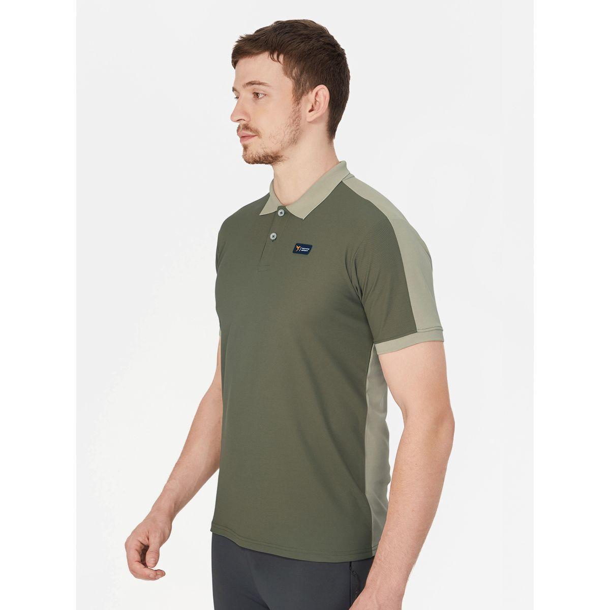 تيشيرت بولو بقصة سليم فت تكنوسبورت × ستايلي-men-clothing-sportswearandactivewear-tshirtsandpolos-image-3
