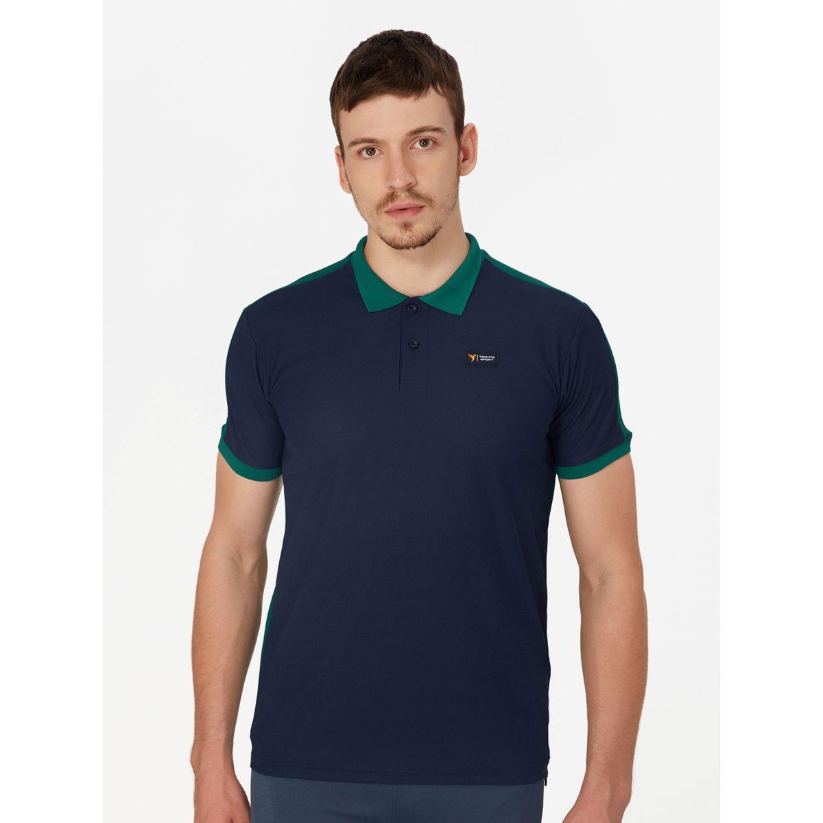 Technosport X Styli Contrast Panel Slim Fit Active Polo-men-clothing-sportswearandactivewear-tshirtsandpolos-image-1