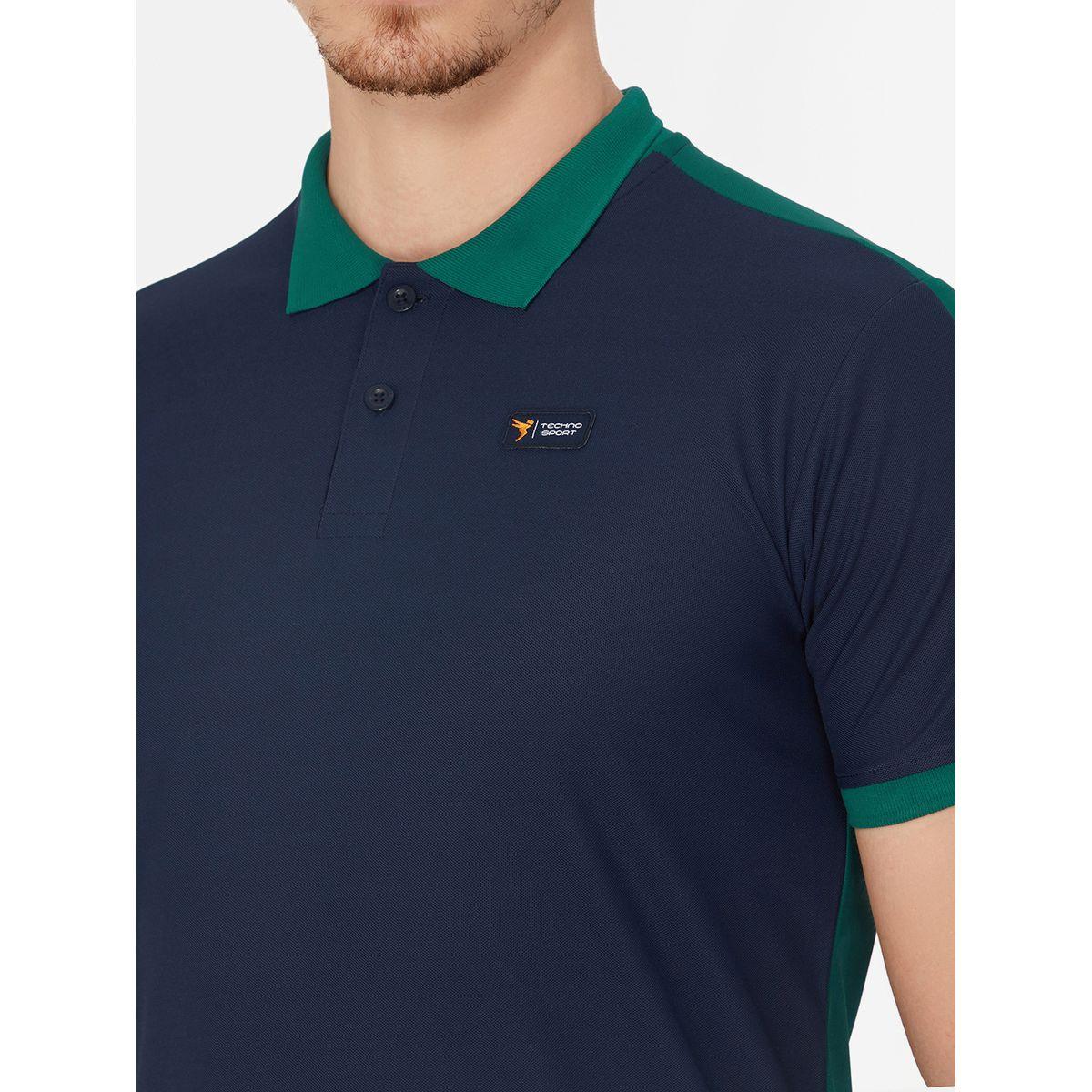 Technosport X Styli Contrast Panel Slim Fit Active Polo-men-clothing-sportswearandactivewear-tshirtsandpolos-image-5