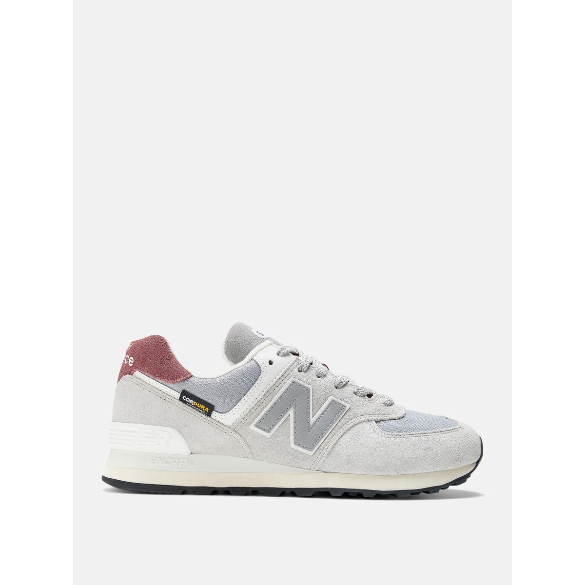 New Balance 574 Lace Up Sneakers-men-shoes-sneakers-image-1
