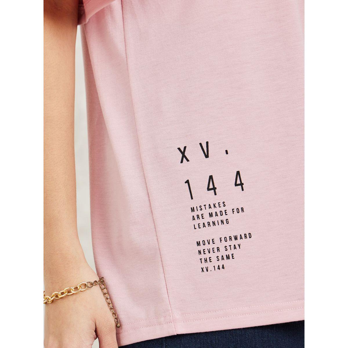 Styli Oversized Colorblock Slogan Print T-Shirt-women-clothing-tshirts-image-4