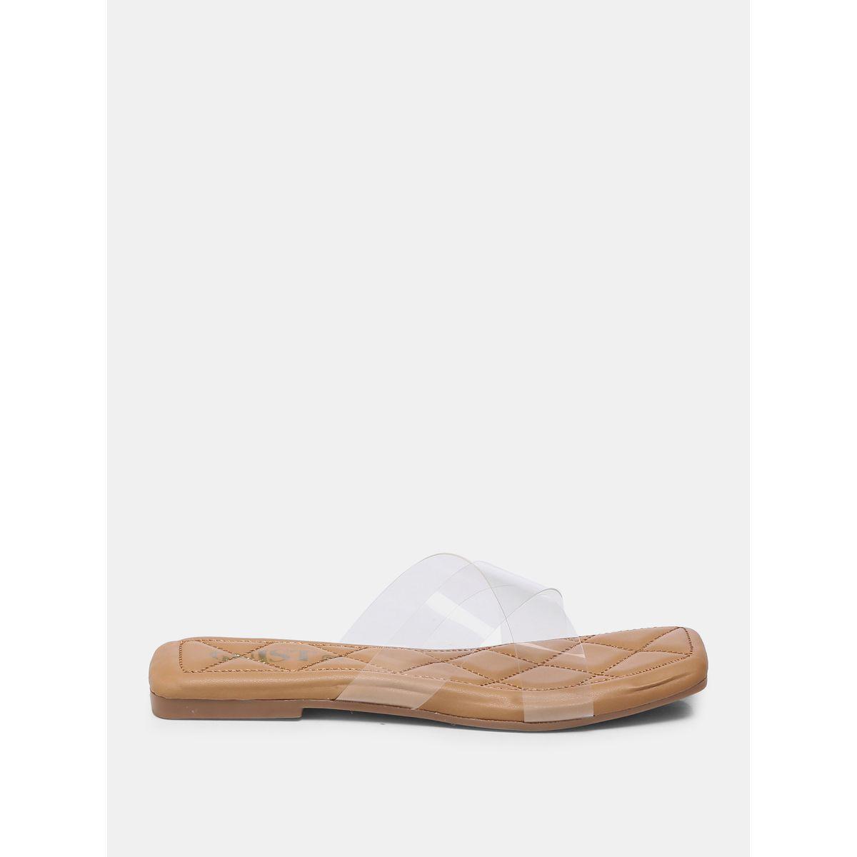 صندل فلات بسير شفاف جنِست × ستايلي-women-shoes-loafersandmoccasins-image-5