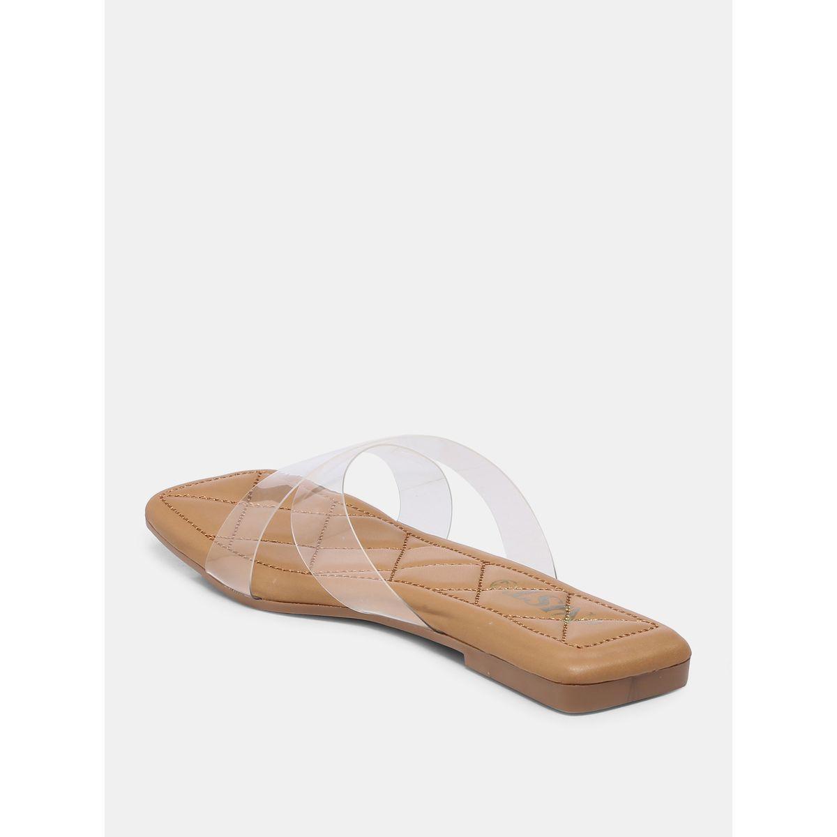 صندل فلات بسير شفاف جنِست × ستايلي-women-shoes-loafersandmoccasins-image-6