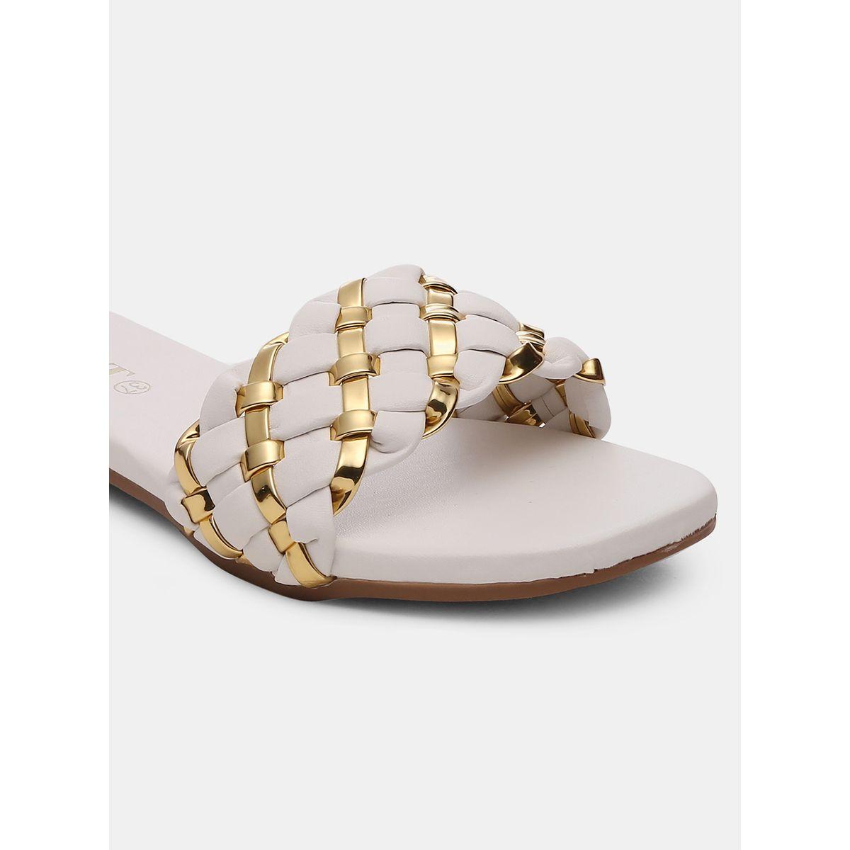 صندل فلات بتفاصيل براقة جنِست × ستايلي-women-shoes-loafersandmoccasins-image-4