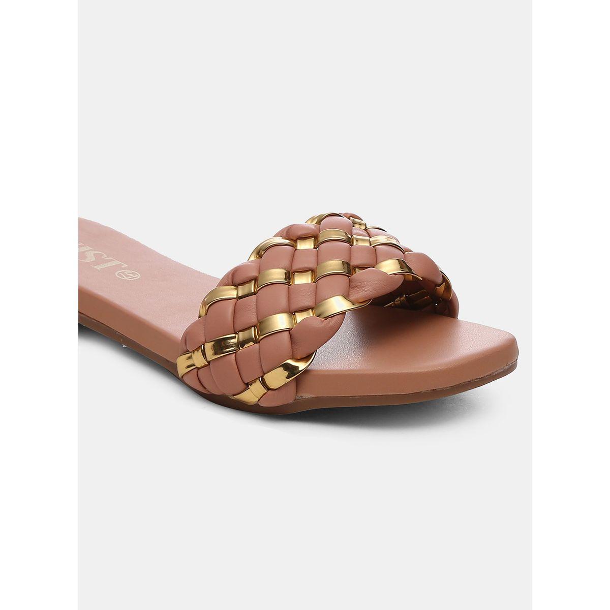 صندل فلات بتفاصيل براقة جنِست × ستايلي-women-shoes-loafersandmoccasins-image-3