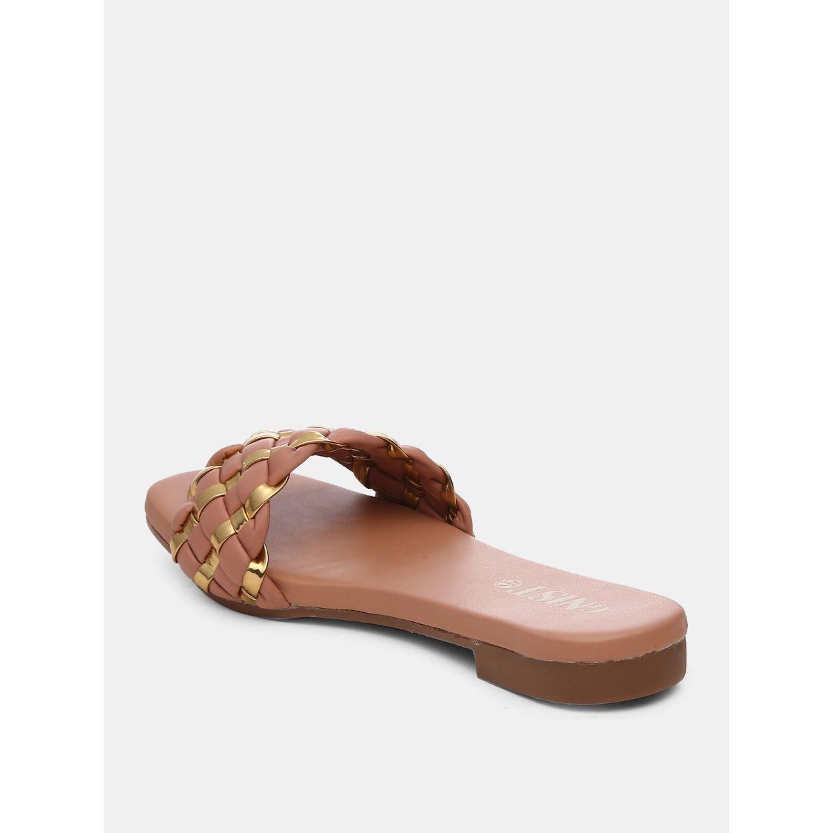 صندل فلات بتفاصيل براقة جنِست × ستايلي-women-shoes-loafersandmoccasins-image-6