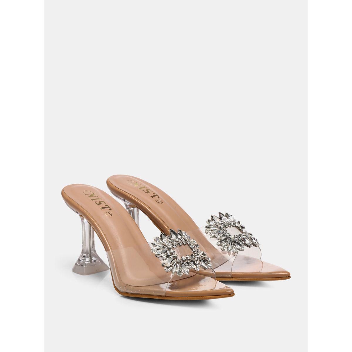 GNIST Embellished Accent Peep Toe Sandals-women-shoes-heels-image-2