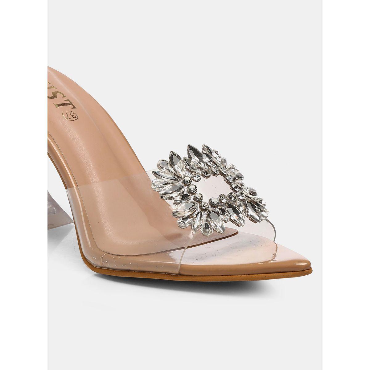 GNIST Embellished Accent Peep Toe Sandals-women-shoes-heels-image-4