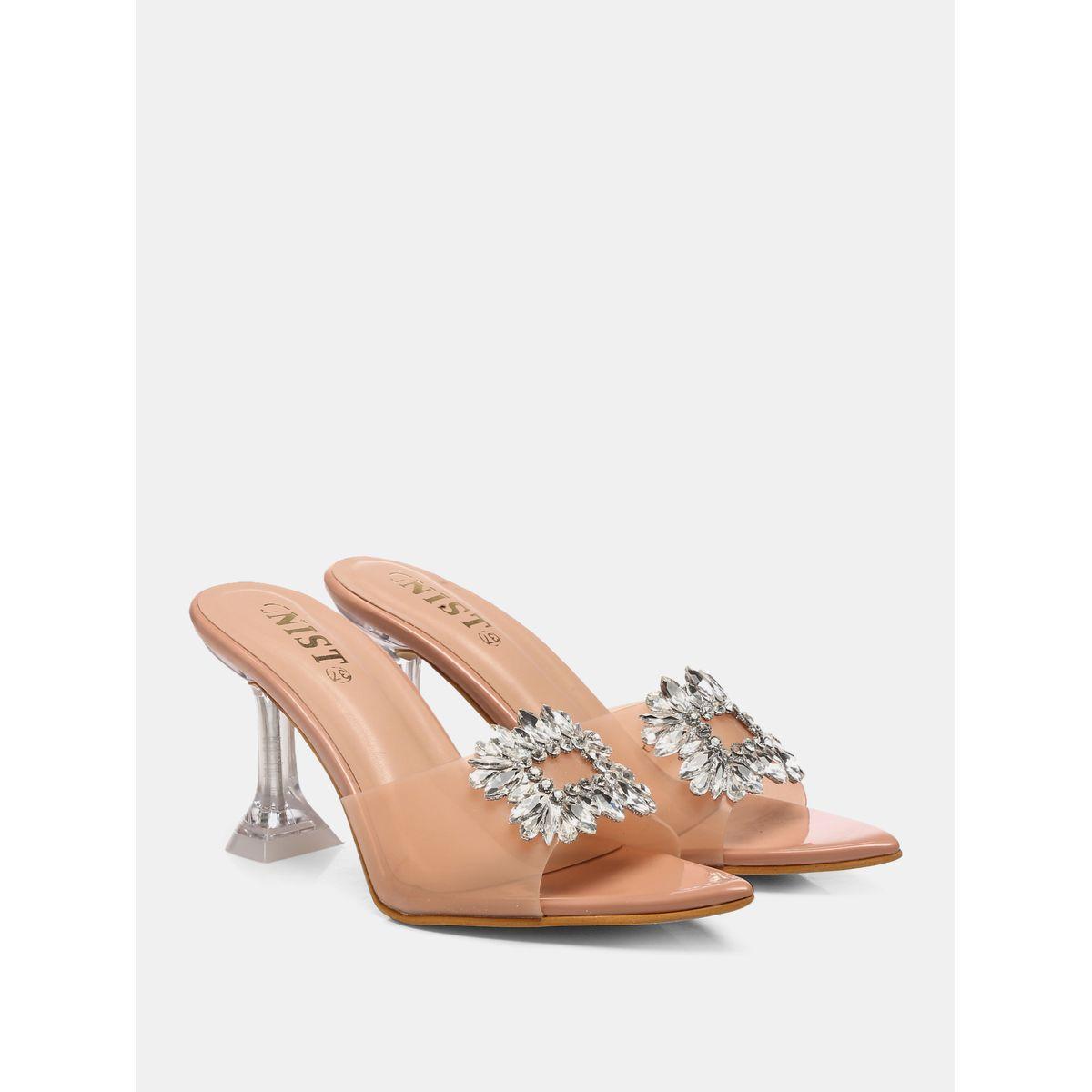 GNIST Embellished Accent Peep Toe Sandals-women-shoes-heels-image-4
