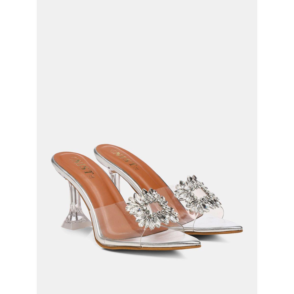 GNIST Embellished Accent Peep Toe Sandals-women-shoes-heels-image-2