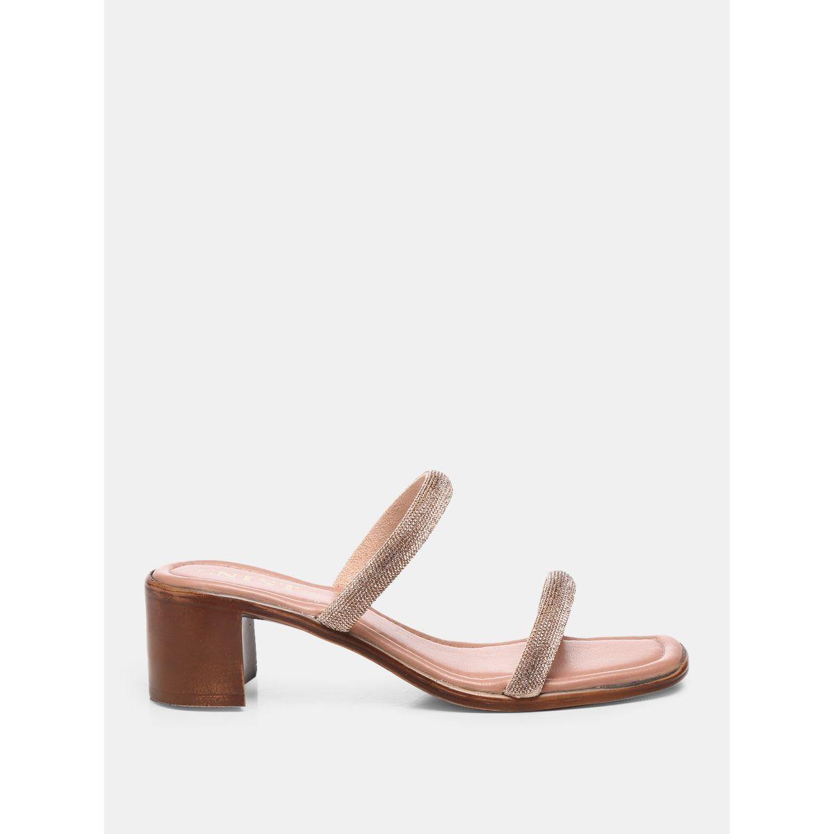 GNIST X Styli  Rhinestone Embellished Block Heel Sandals-women-shoes-heels-image-5