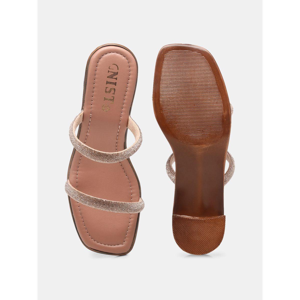 GNIST X Styli  Rhinestone Embellished Block Heel Sandals-women-shoes-heels-image-7