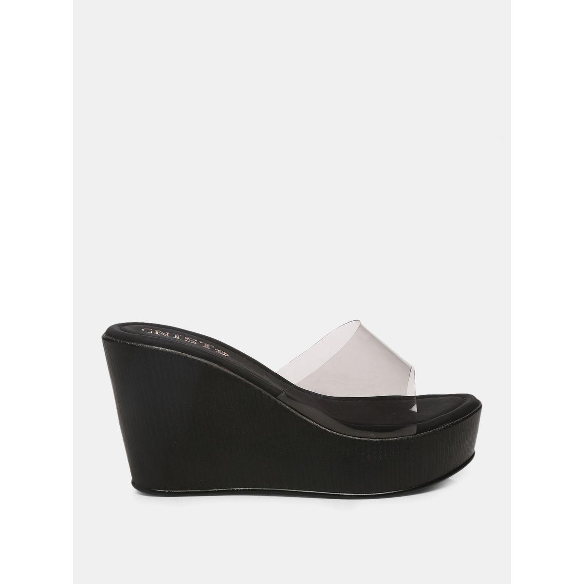صندل بكعب ويدج وسير شفاف جنِست × ستايلي-women-shoes-heels-image-5