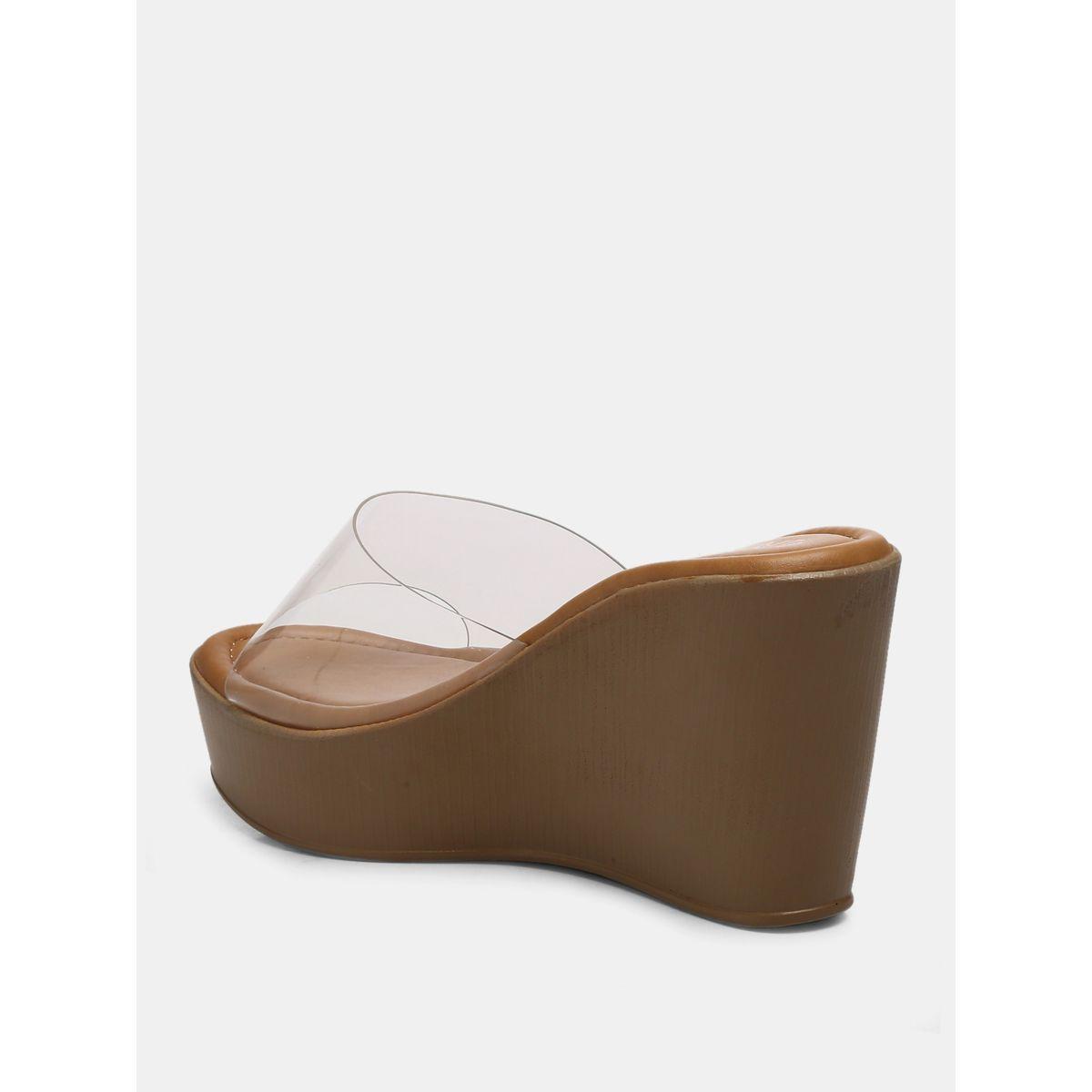 GNIST X Styli  Transparent Strap Wedge Heel Sandals-women-shoes-heels-image-6