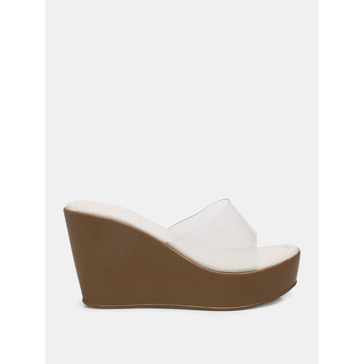 صندل بكعب ويدج وسير شفاف جنِست × ستايلي-women-shoes-heels-image-5