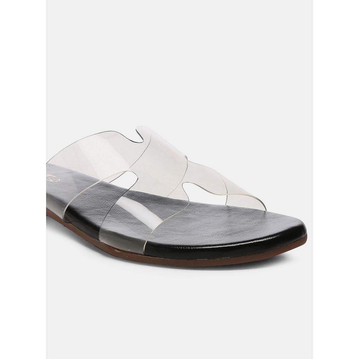 GNIST X Styli  Wide Transparent Strap Flat Sandals-women-shoes-sandals-flats-image-3