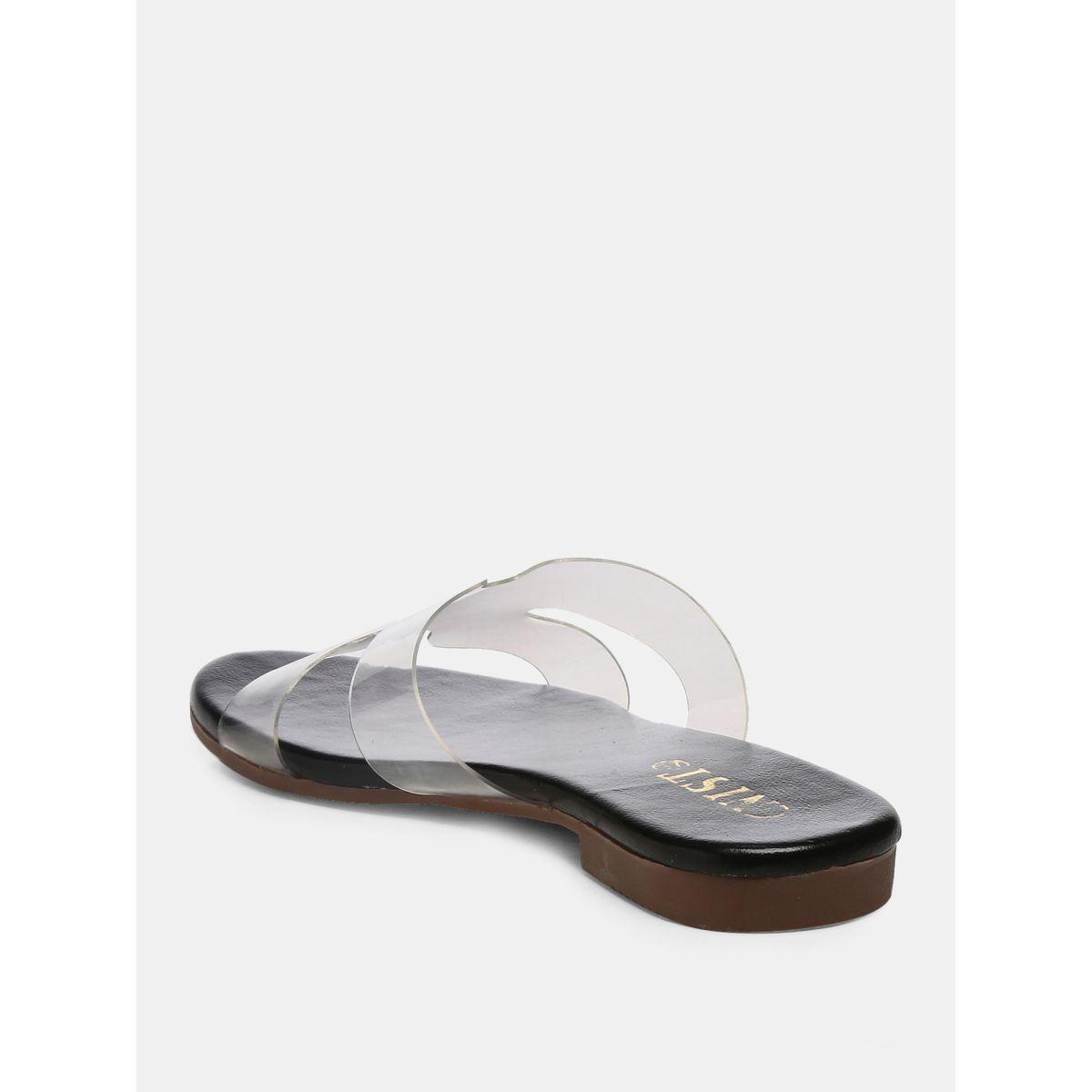 GNIST X Styli  Wide Transparent Strap Flat Sandals-women-shoes-sandals-flats-image-6