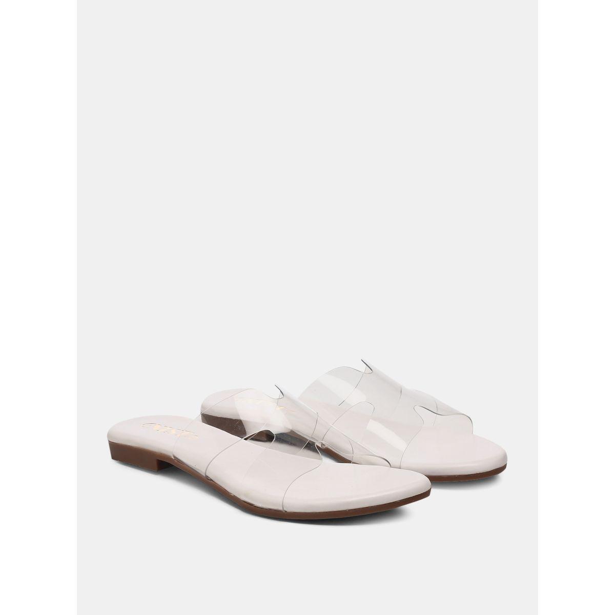 GNIST X Styli  Wide Transparent Strap Flat Sandals-women-shoes-sandals-flats-image-4