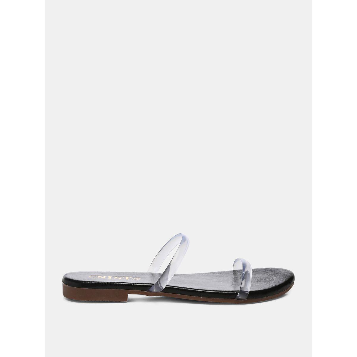 صندل فلات بسير عريض شفاف جنِست × ستايلي-women-shoes-sandals-flats-image-5