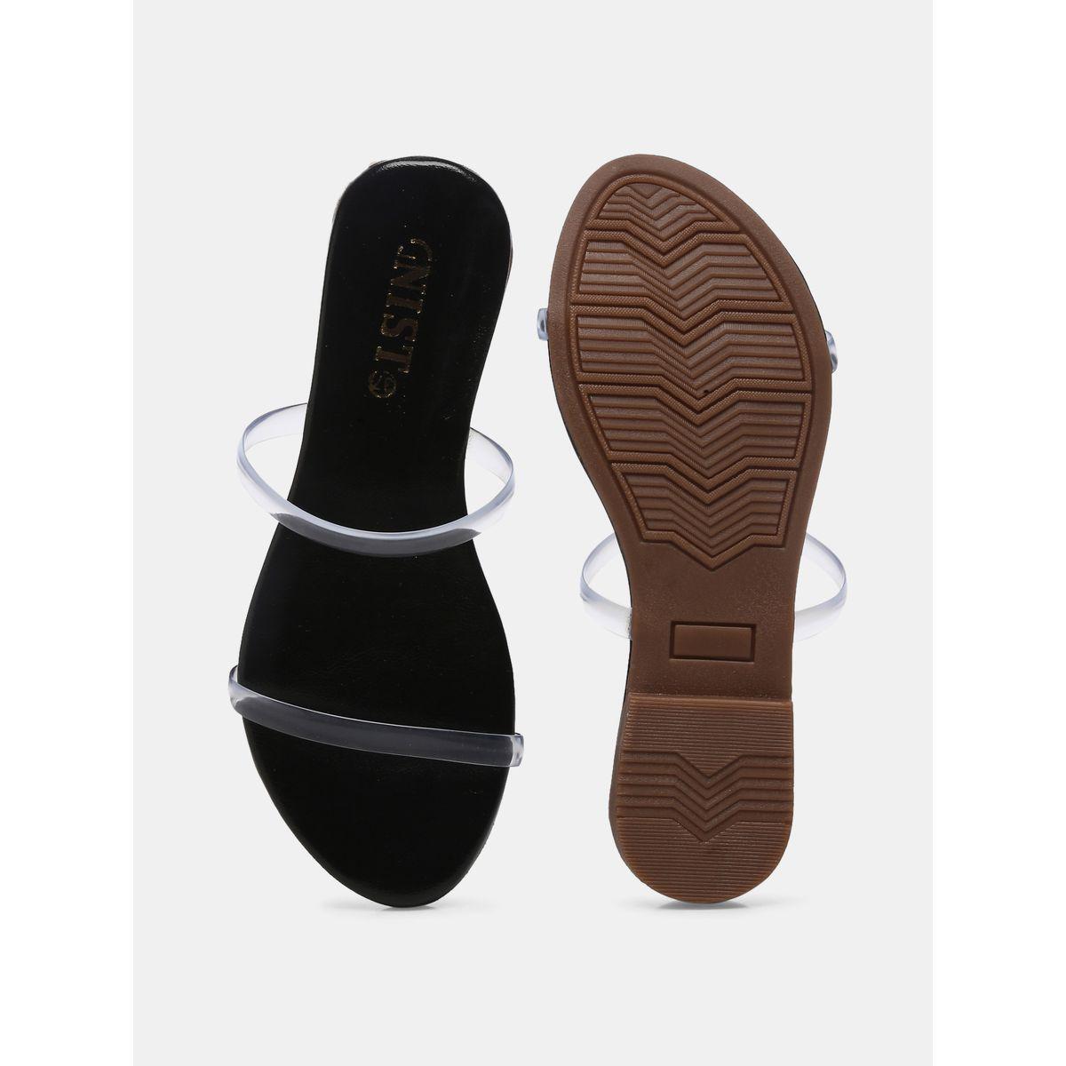 صندل فلات بسير عريض شفاف جنِست × ستايلي-women-shoes-sandals-flats-image-7