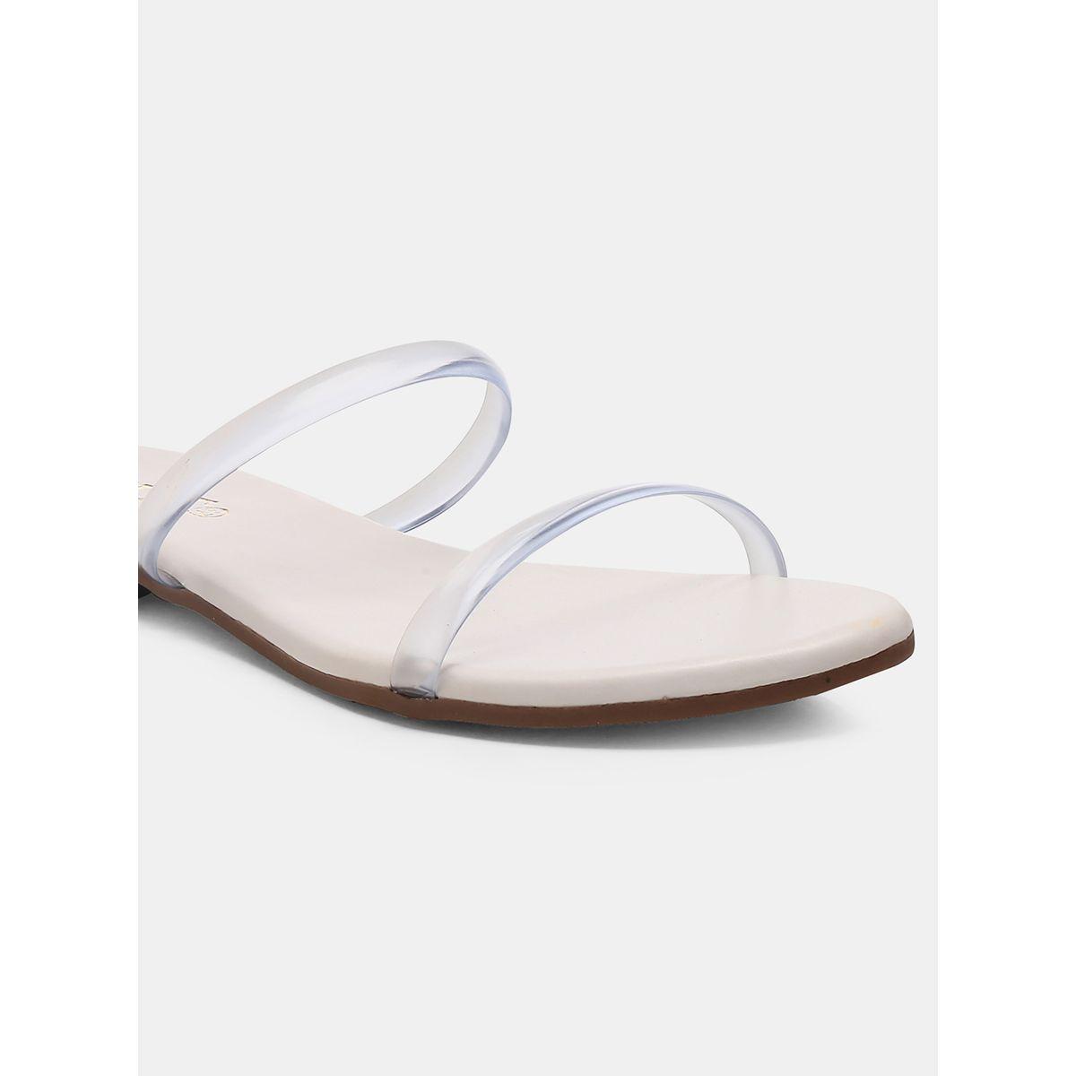 صندل فلات بسير عريض شفاف جنِست × ستايلي-women-shoes-sandals-flats-image-3