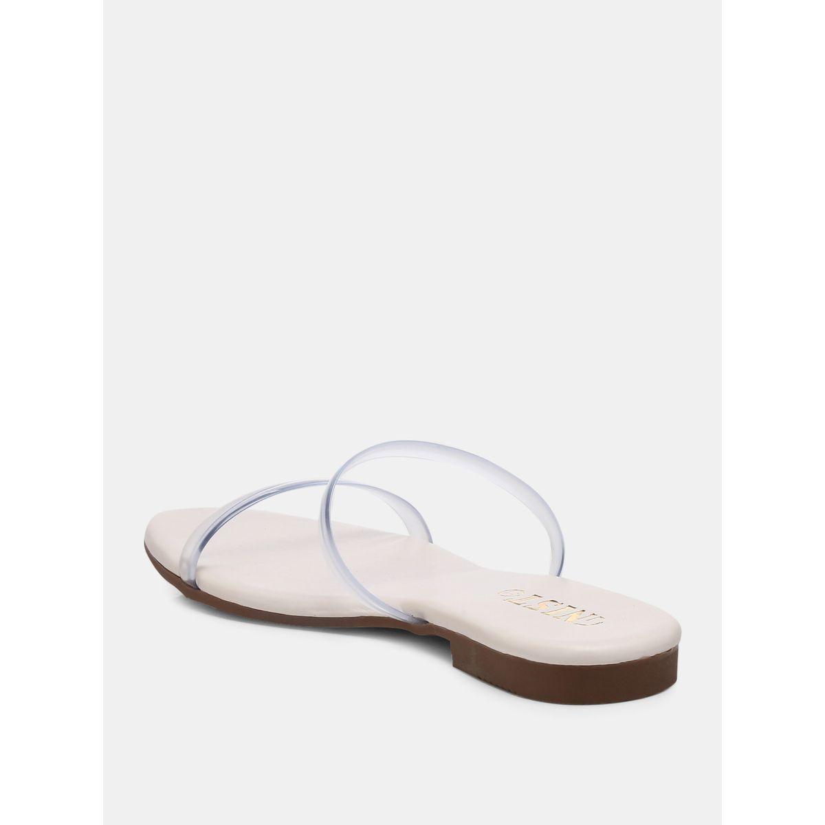 صندل فلات بسير عريض شفاف جنِست × ستايلي-women-shoes-sandals-flats-image-6