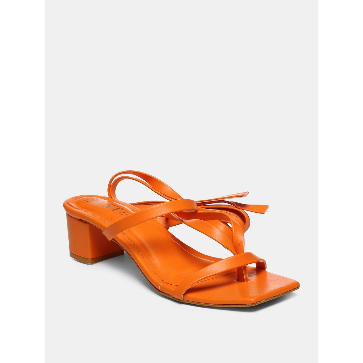 GNIST X Styli  Tie Up Strappy Block Heel Sandals-women-shoes-heels-image-2
