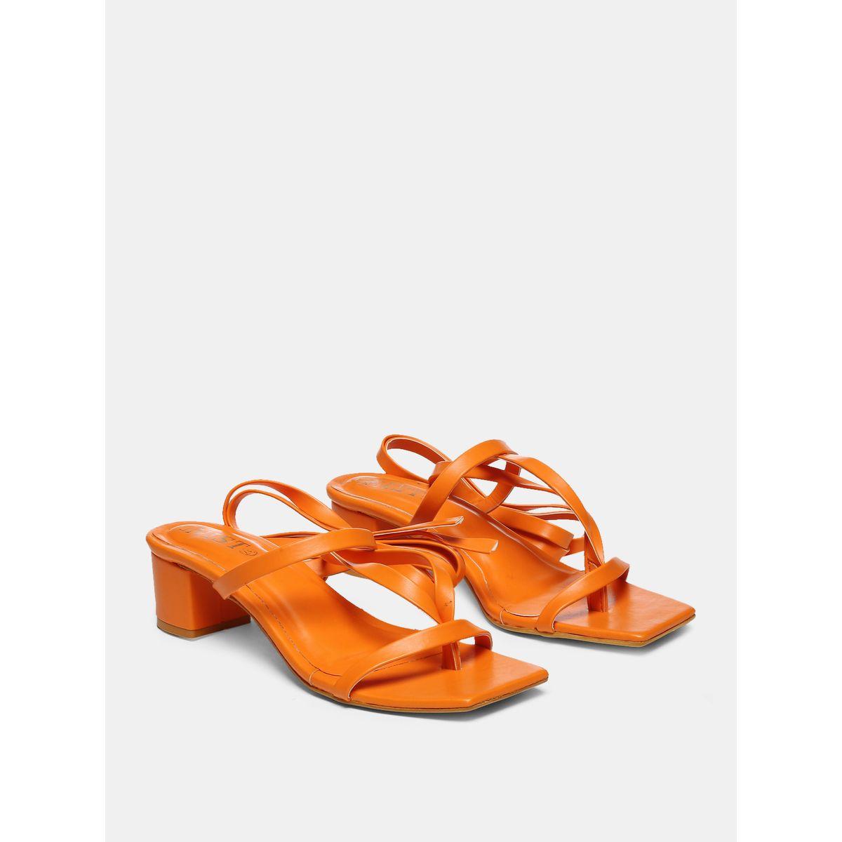 GNIST X Styli  Tie Up Strappy Block Heel Sandals-women-shoes-heels-image-4