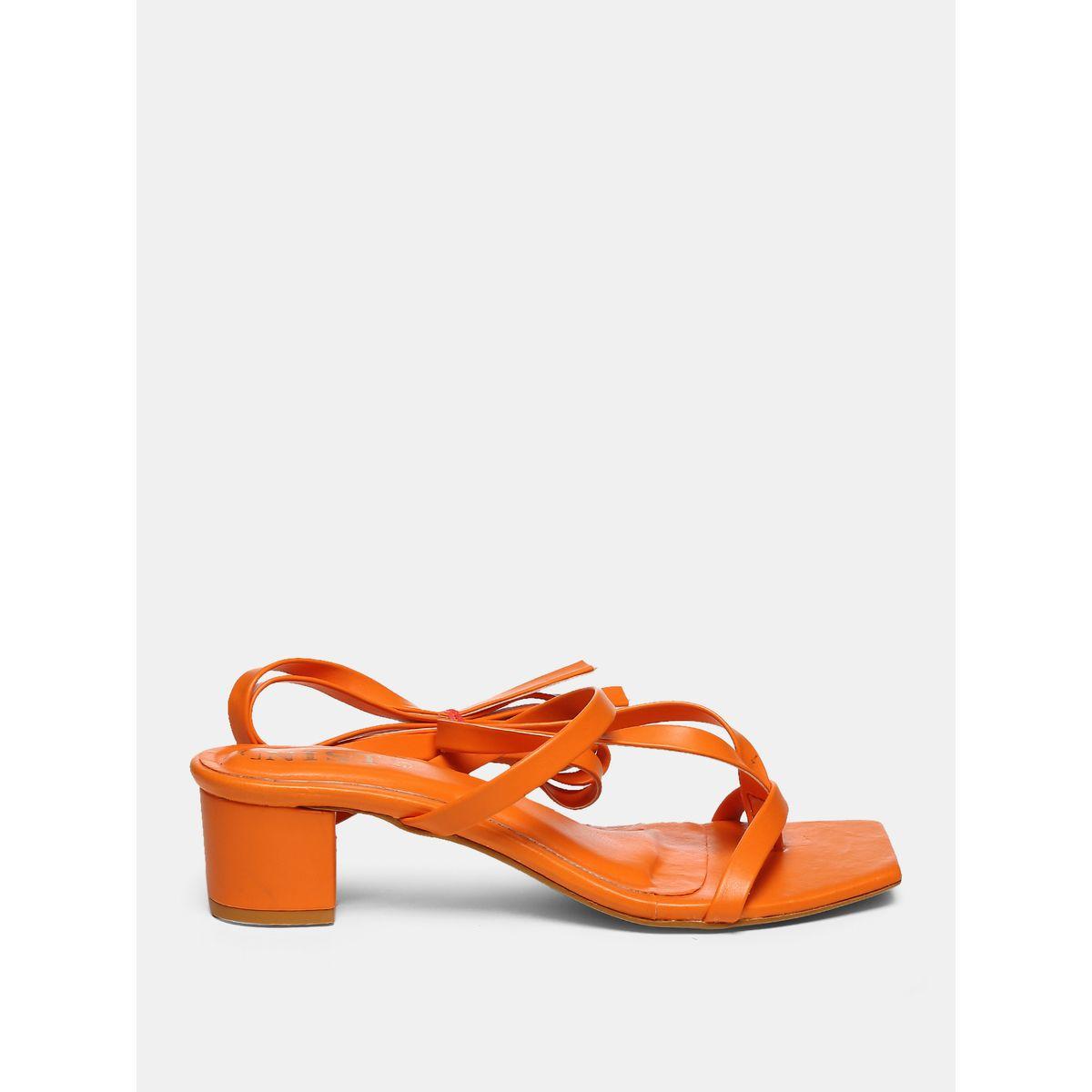 GNIST X Styli  Tie Up Strappy Block Heel Sandals-women-shoes-heels-image-5