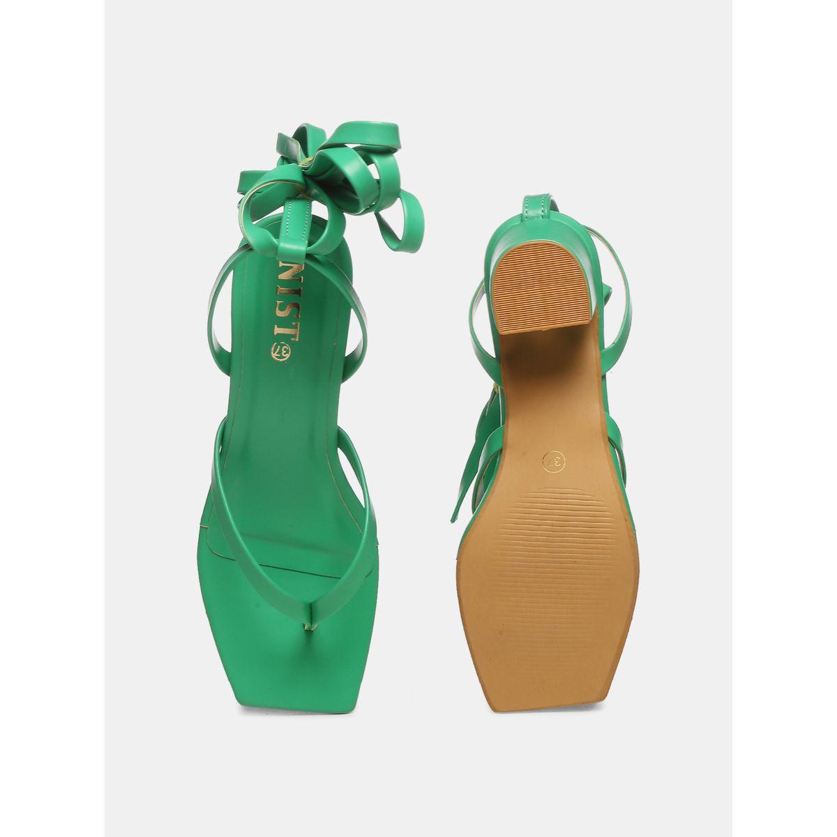صندل كاجوال بكعب منخفض جنِست × ستايلي-women-shoes-heels-image-7