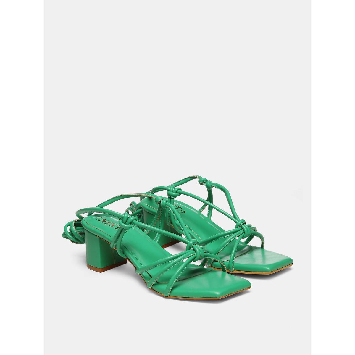صندل كاجوال بكعب متوسط جنِست × ستايلي-women-shoes-heels-image-4