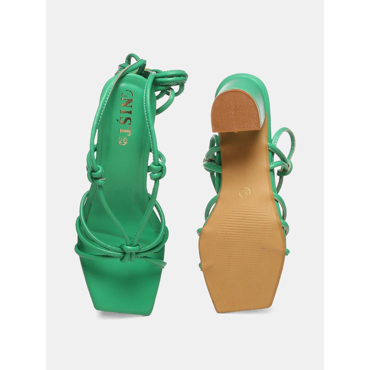 صندل كاجوال بكعب متوسط جنِست × ستايلي-women-shoes-heels-image-7
